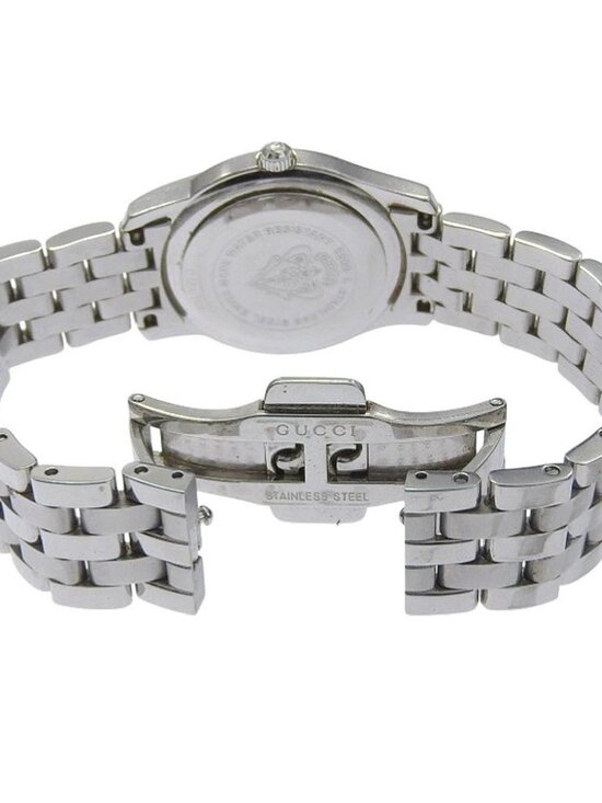 GUCCI Watches 5500L SilverDial Stainless Steel Quartz Analog display Women main image 9